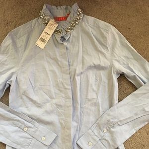 Blue blouse 100% Cotton